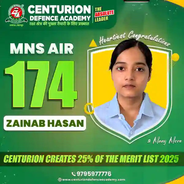 Centurion Defence Academy Selections