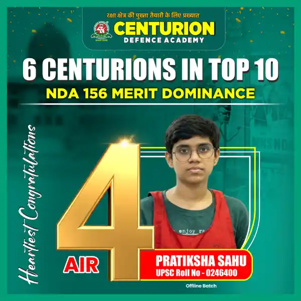 Centurion Defence Academy Selections NDA 156