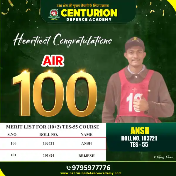 Centurion Defence Academy Selections TES 55